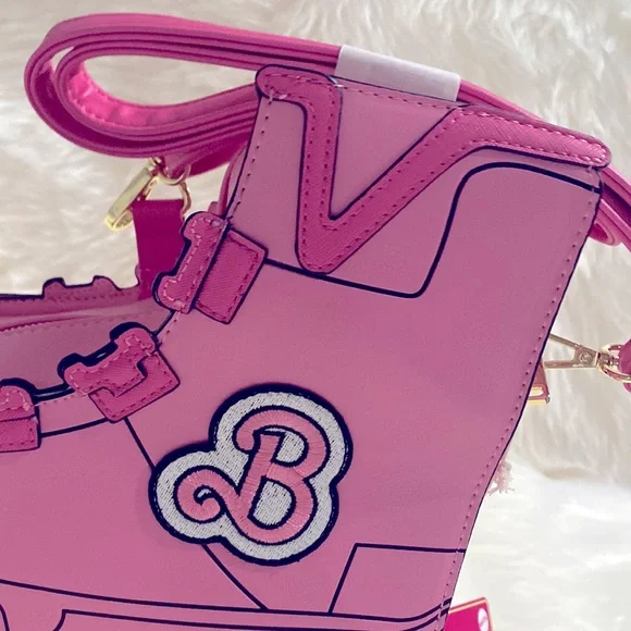 Barbie Loungefly AMC Exclusive Roller Skate Crossbody Bag LE 1000 - Picture 9 of 15
